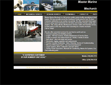 Tablet Screenshot of mastermarinemechanic.com